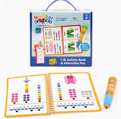 美国Numberblocks 数字积木益智玩具儿童热点学习早教互动笔教具